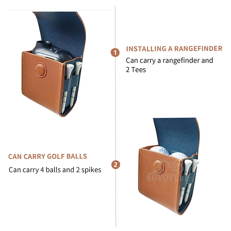 1Pc Golf Rangefinder Outdoor Golfs Pouch Professional Golfs Tee Holder Golfing Ball Storage Bag Case Golf Bags